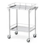 AS ONE Storage Stainless Steel Cart 2 Stages 600 x 450 x 835mmand others