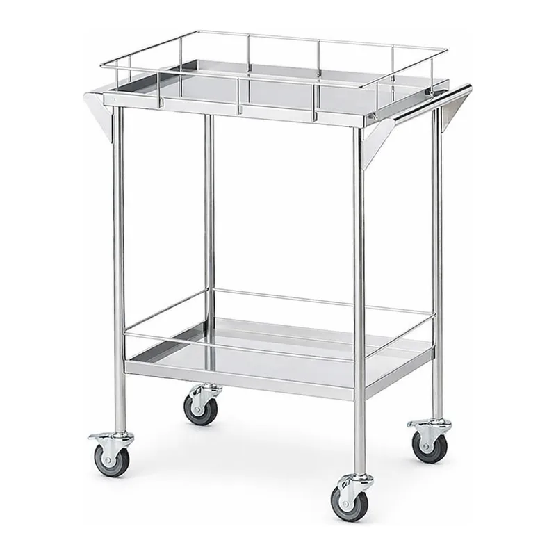 AS ONE Storage Stainless Steel Cart 2 Stages 600 x 450 x 835mmand others