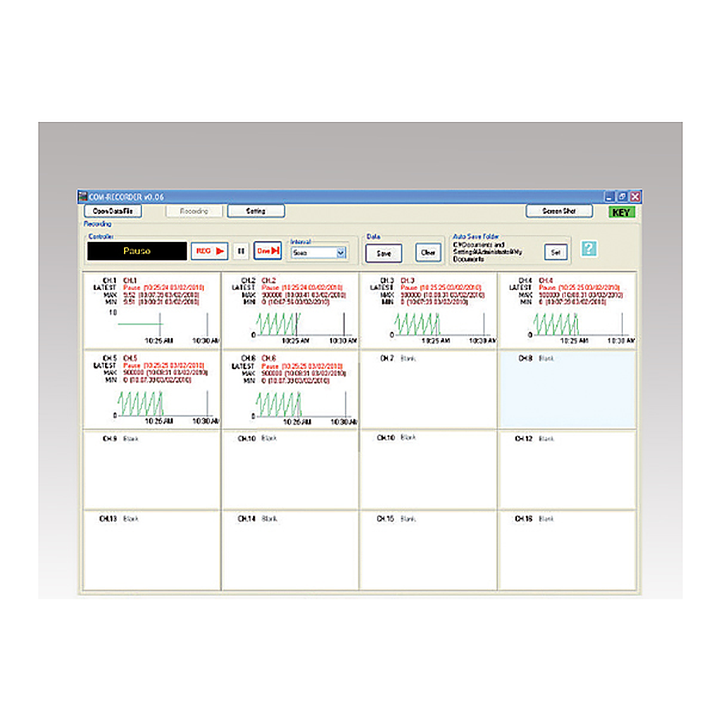 AS ONE Data Recorder Software for Electronic Balance　B-16