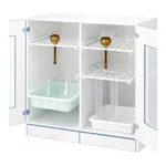 AS ONE Dust Out R (Glass Instrument Storage) Slide Basket Deep