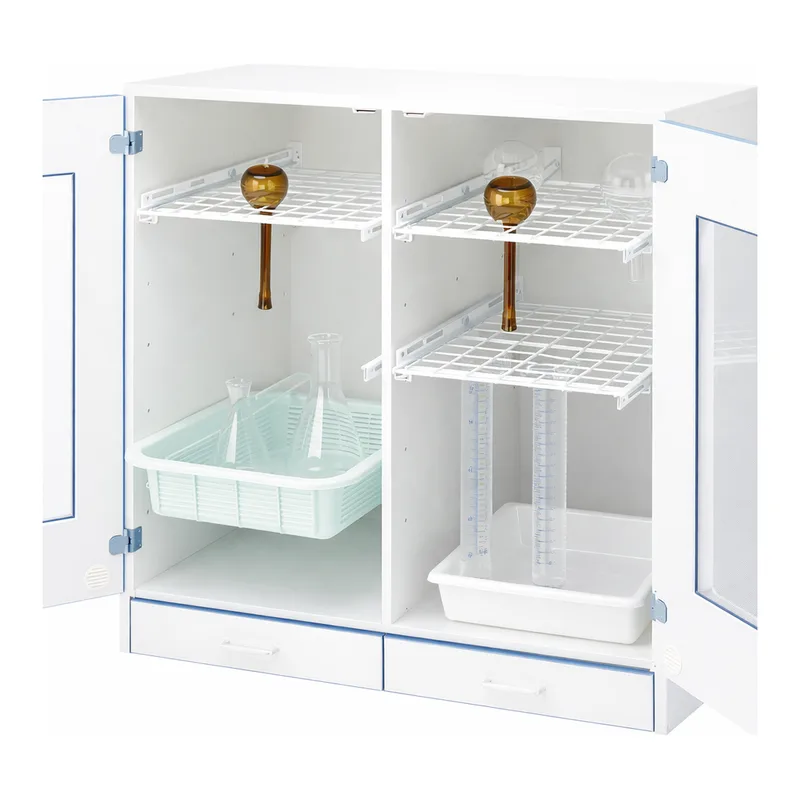 AS ONE Dust Out R (Glass Instrument Storage) Slide Basket Deep