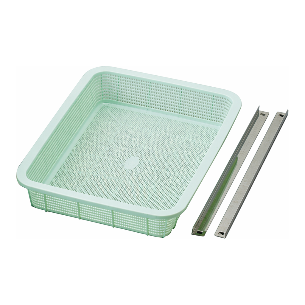 AS ONE Dust Out R (Glass Instrument Storage) Slide Basket Shallow