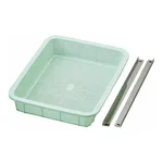 AS ONE Dust Out R (Glass Instrument Storage) Slide Basket Shallow
