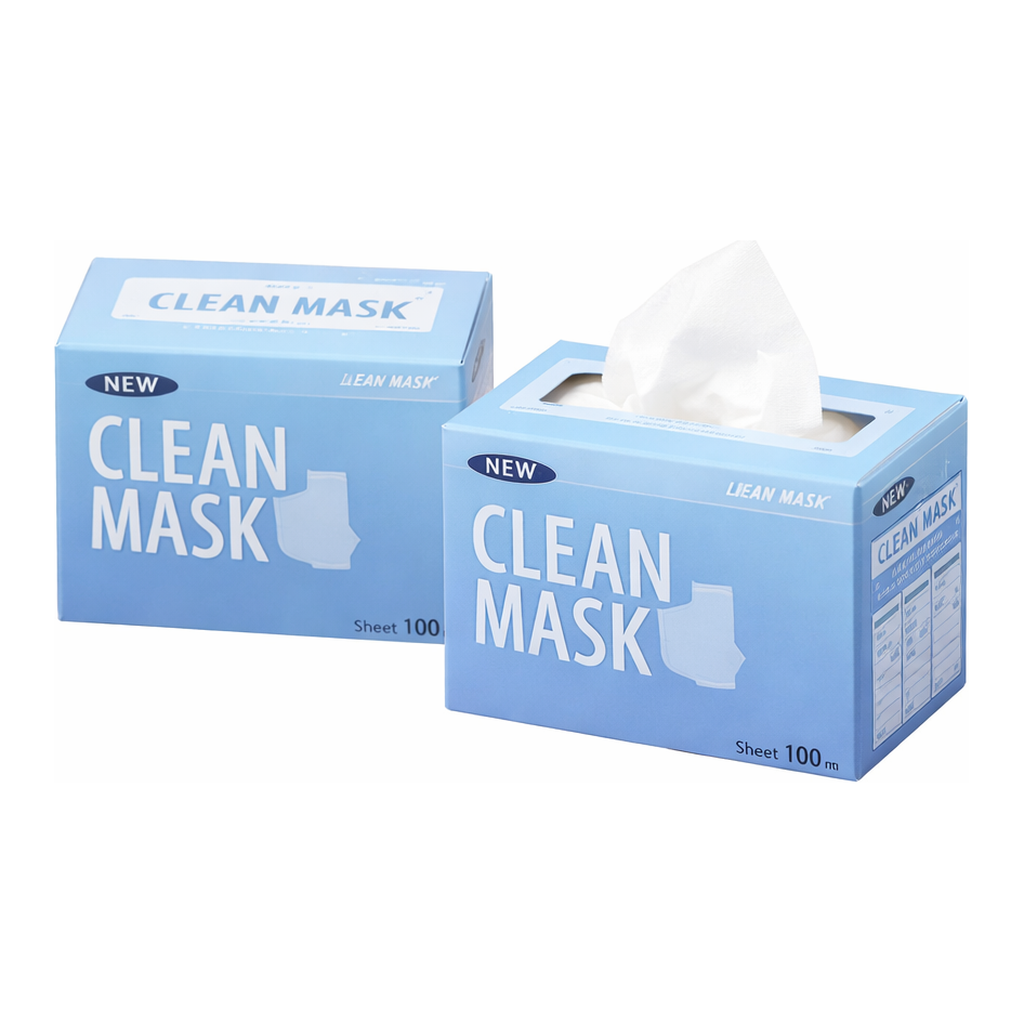 AS ONE New Clean Mask Pop-Up Type