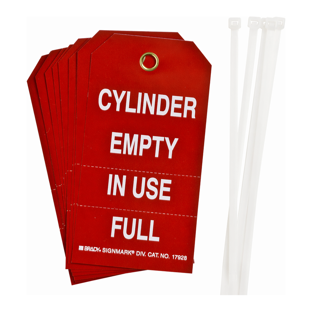 Brady Cylinder Status Tags