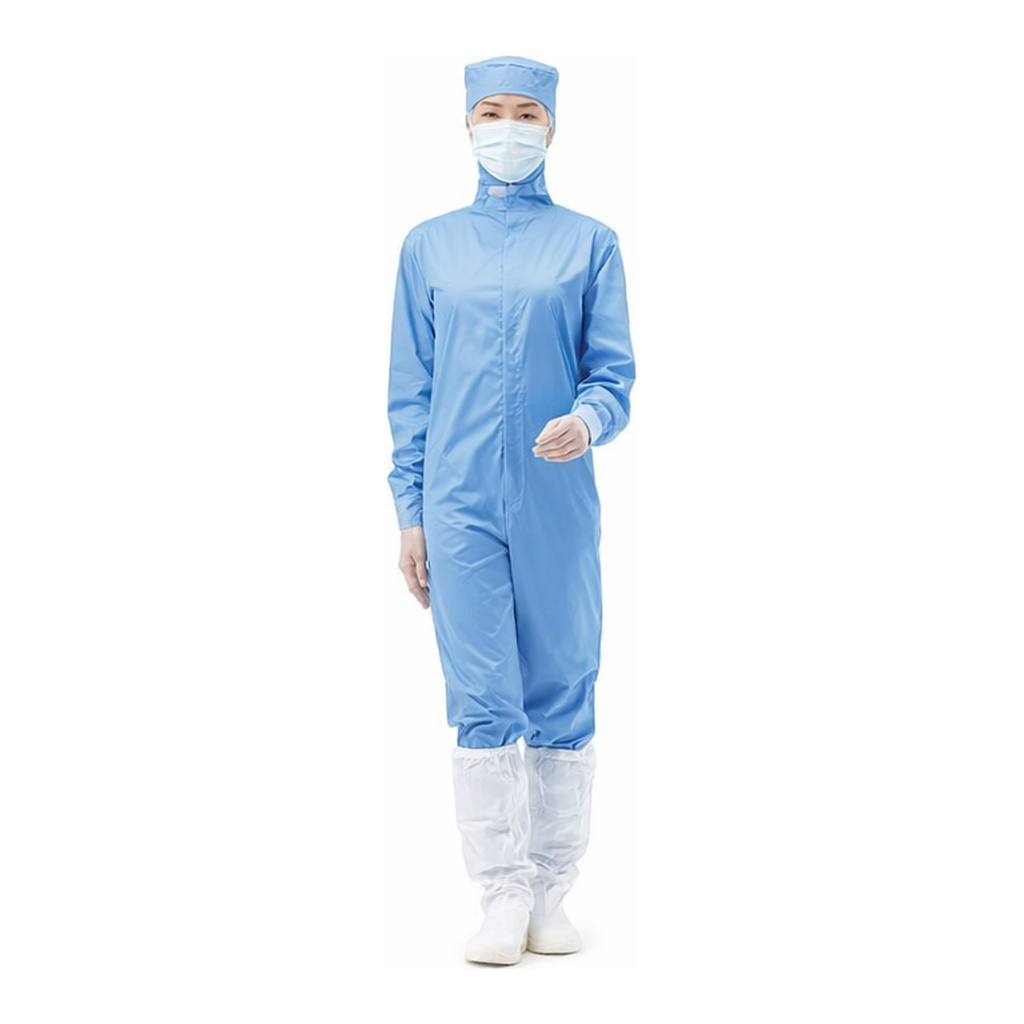 AS ONE Clean Coverall (All-In-One) 3L Blue Shoes 22cm