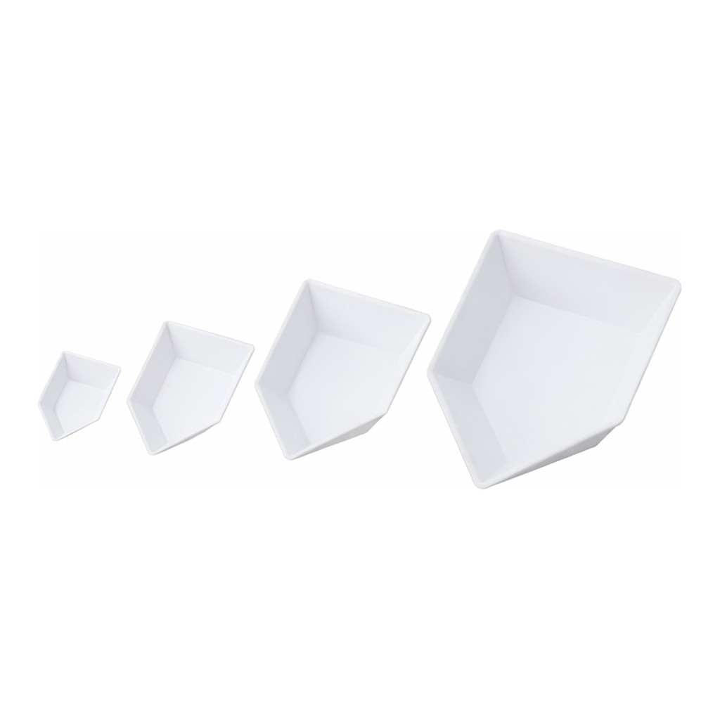 AS ONE Antistatic Balance Tray (10% Biomass Plastic) 10ml 250 Sheets