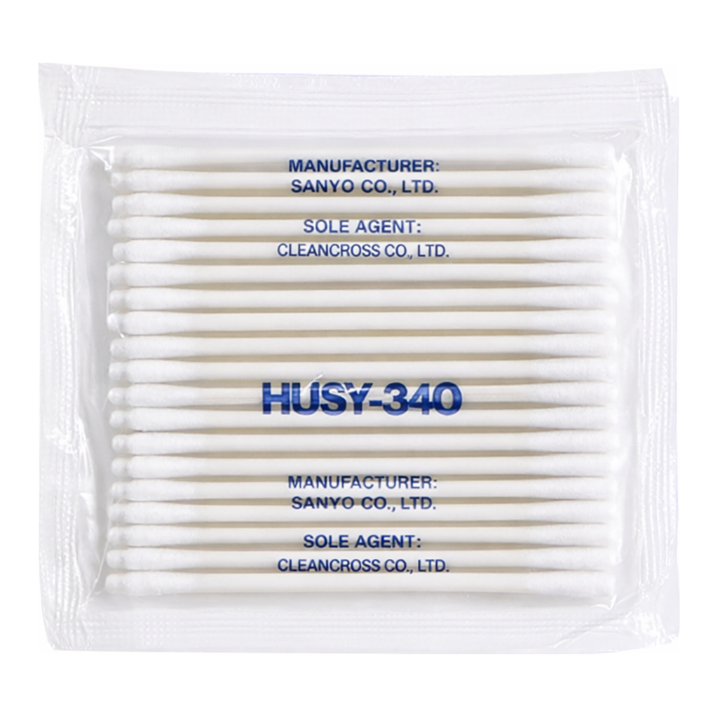 Huby Swab for Cleanroom 클린룸용 면봉, Cotton