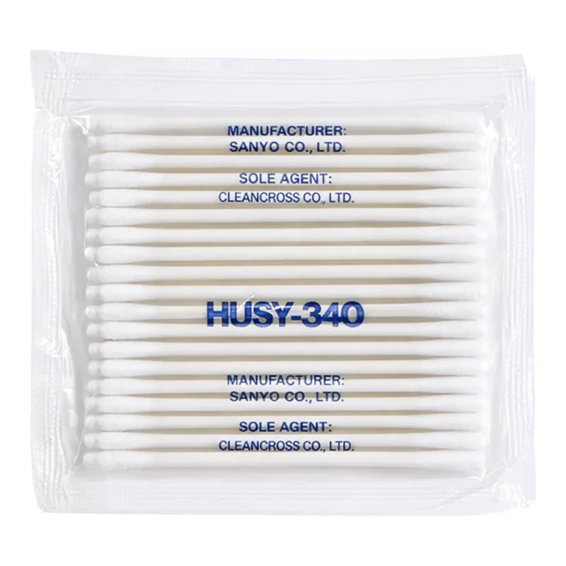 Huby Swab for Cleanroom 클린룸용 면봉, Cotton