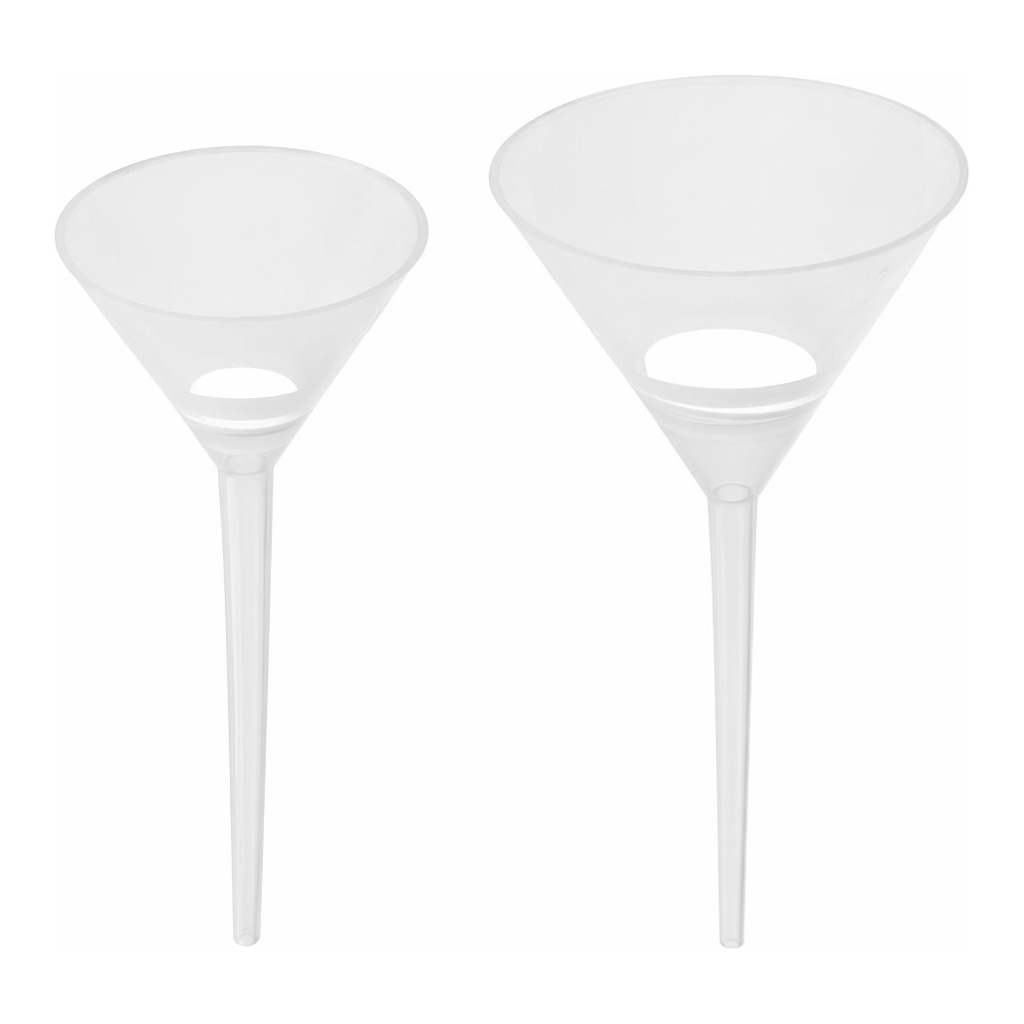 Plastic Disposable Filter Funnel, Cone Shape 일회용 플라스틱 필터 펀넬, 깔대기형