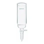 Glass Filter Funnel with Vacuum Adapter and Inner Joint 24/40 진공 유리 깔때기, Chromatography