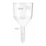 Glass Buchner Funnel with Vacuum Adapter and Inner Joint 24/40 진공 여과 부흐너 유리 깔때기