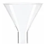 Glass Powder Funnel 분말용 유리 깔때기, 60˚ Angle, LukeGL