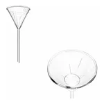Ribbed Glass Funnel 고효율용 유리 깔때기, SimaxⓇ
