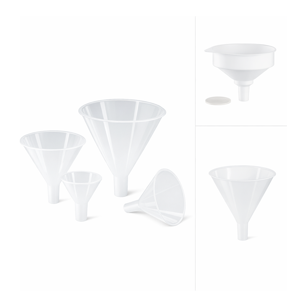 PP Powder Funnel 분말용 플라스틱 깔때기