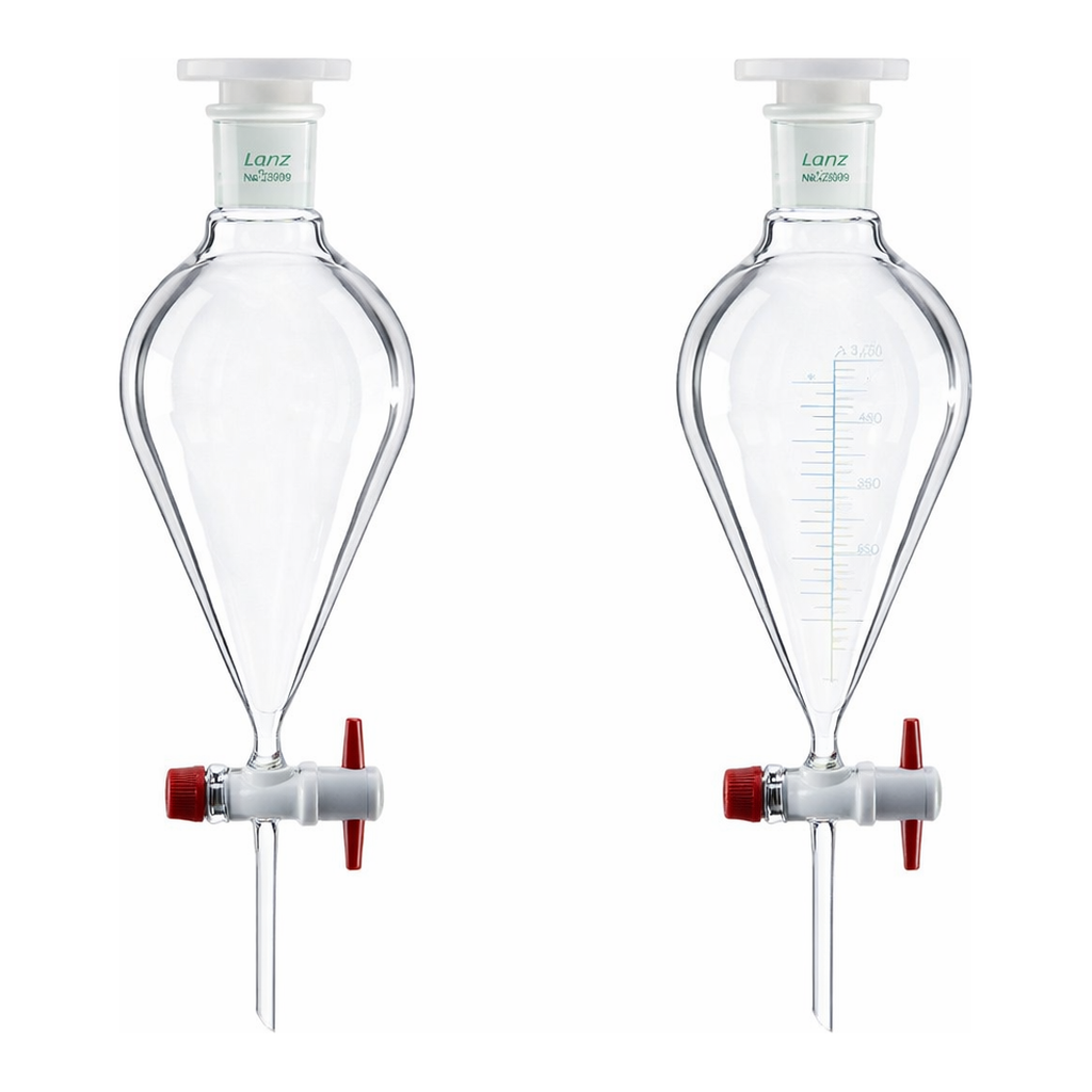 Separatory Funnel, Conical Type, Lenz 표준형 분액깔때기