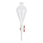 Plastic Separatory Funnel with Screwcap 플라스틱 분액 깔때기, 스크류 캡 포함