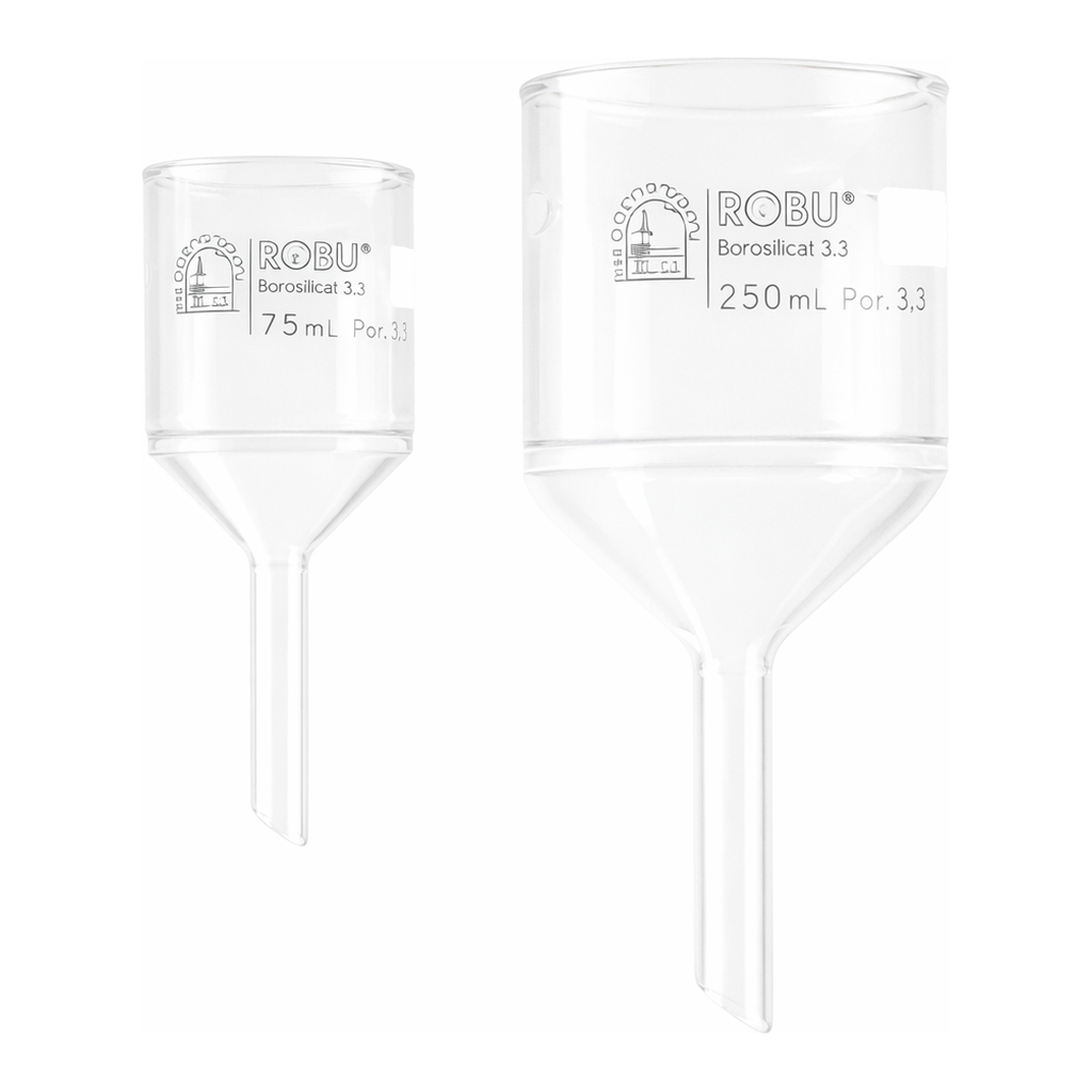 Glass Filter Funnel 깔때기형 글라스 필터, ISO