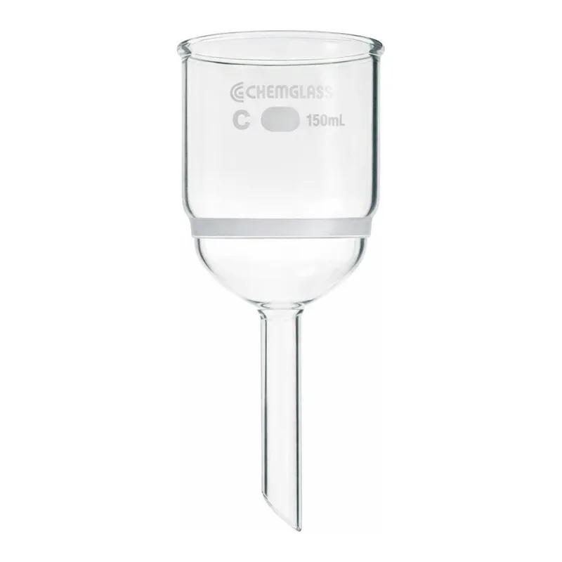 Glass Filter Funnel 깔때기형 글라스 필터, ASTM