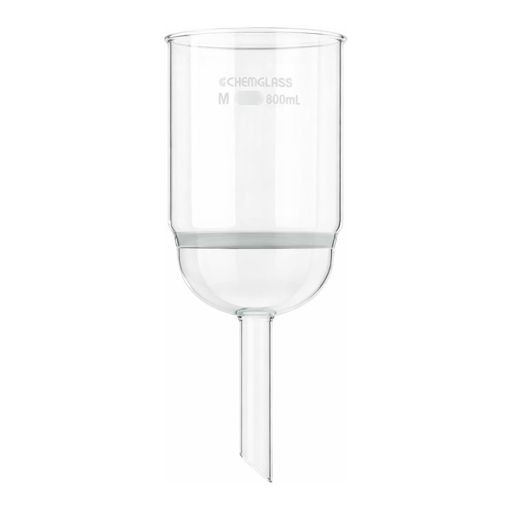 Cylindrical Glass Filter Funnel 실린더 글라스 필터, ASTM