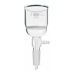 Glass Filter Funnel with Vacuum Adapter and Inner Joint 24/40 진공 여과 유리 깔때기, ASTM