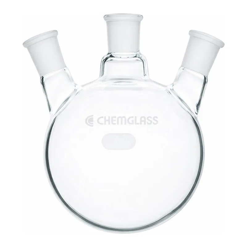 3-Neck Heavy-wall Round Bottom Flask 3구 헤비월 환저 플라스크