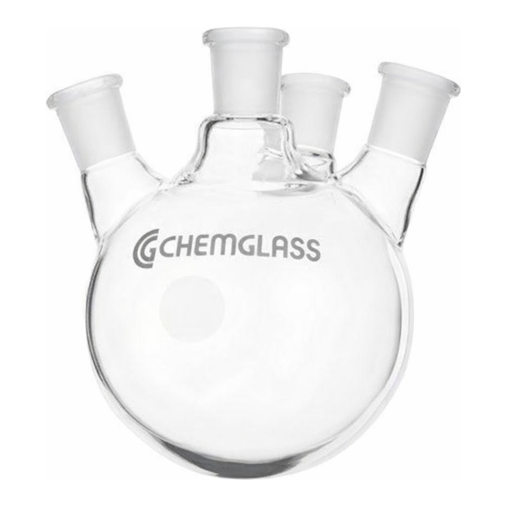 4-Neck Heavy-wall Round Bottom Flask 4구 헤비월 환저 플라스크