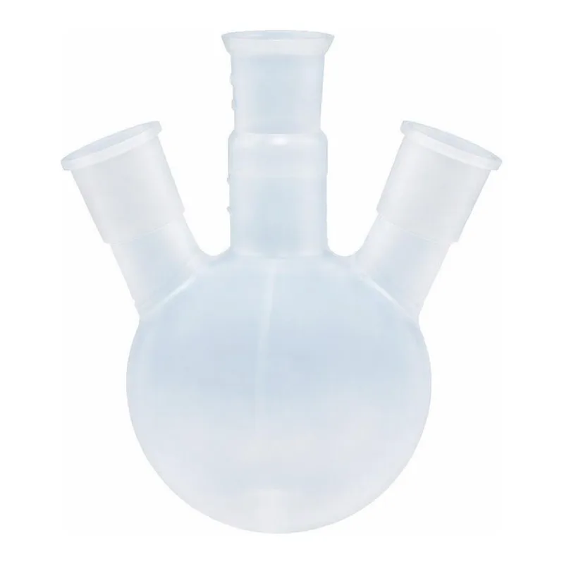 PFA 3-Neck Round Bottom Flask 테프론 3구 환저 플라스크, ST 29/32