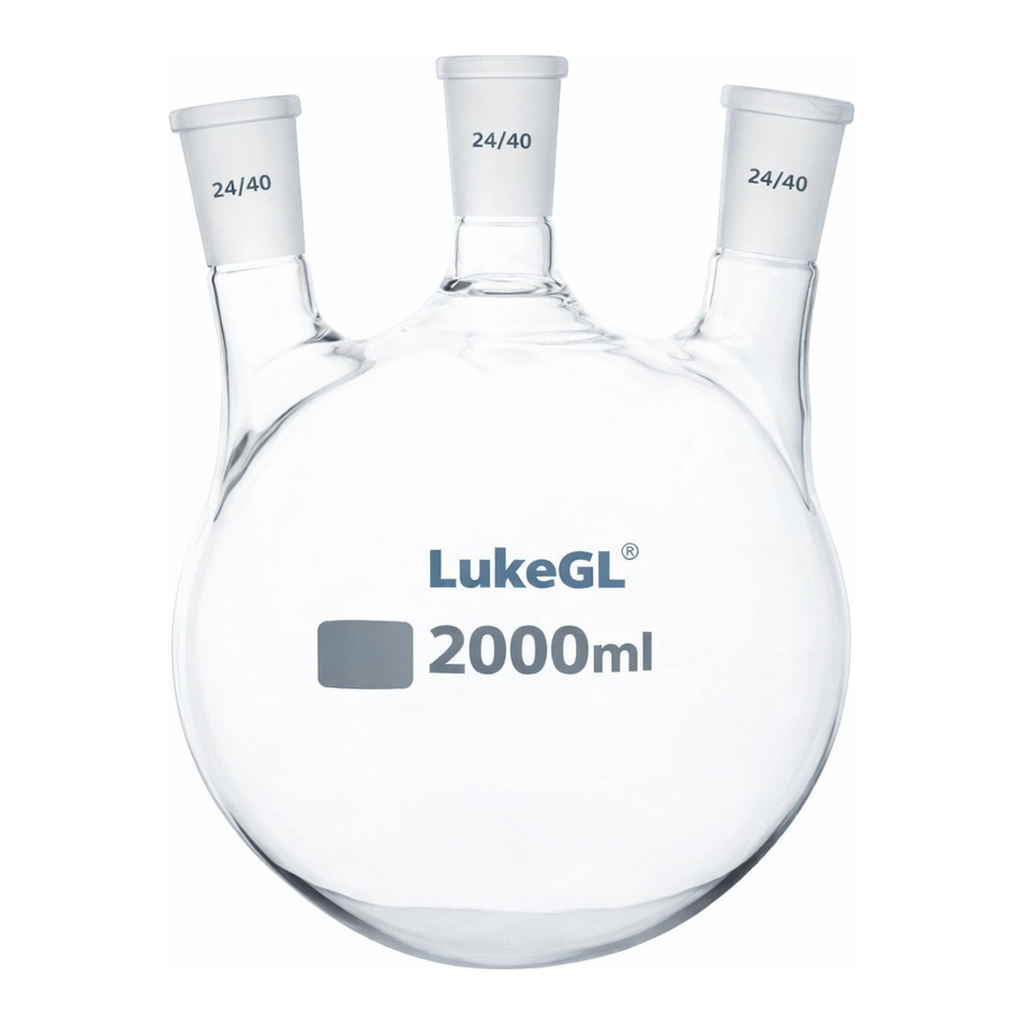 4-Neck Round Bottom Flask 4구 환저 플라스크, LukeGL