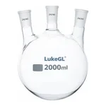 4-Neck Round Bottom Flask 4구 환저 플라스크, LukeGL