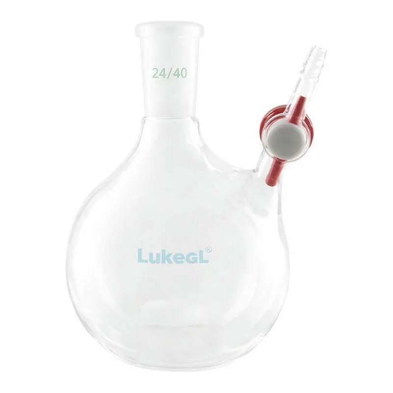 Solvent Reaction & Storage Flask 쉬링크 플라스크, Schlenk-Flask, LukeGL
