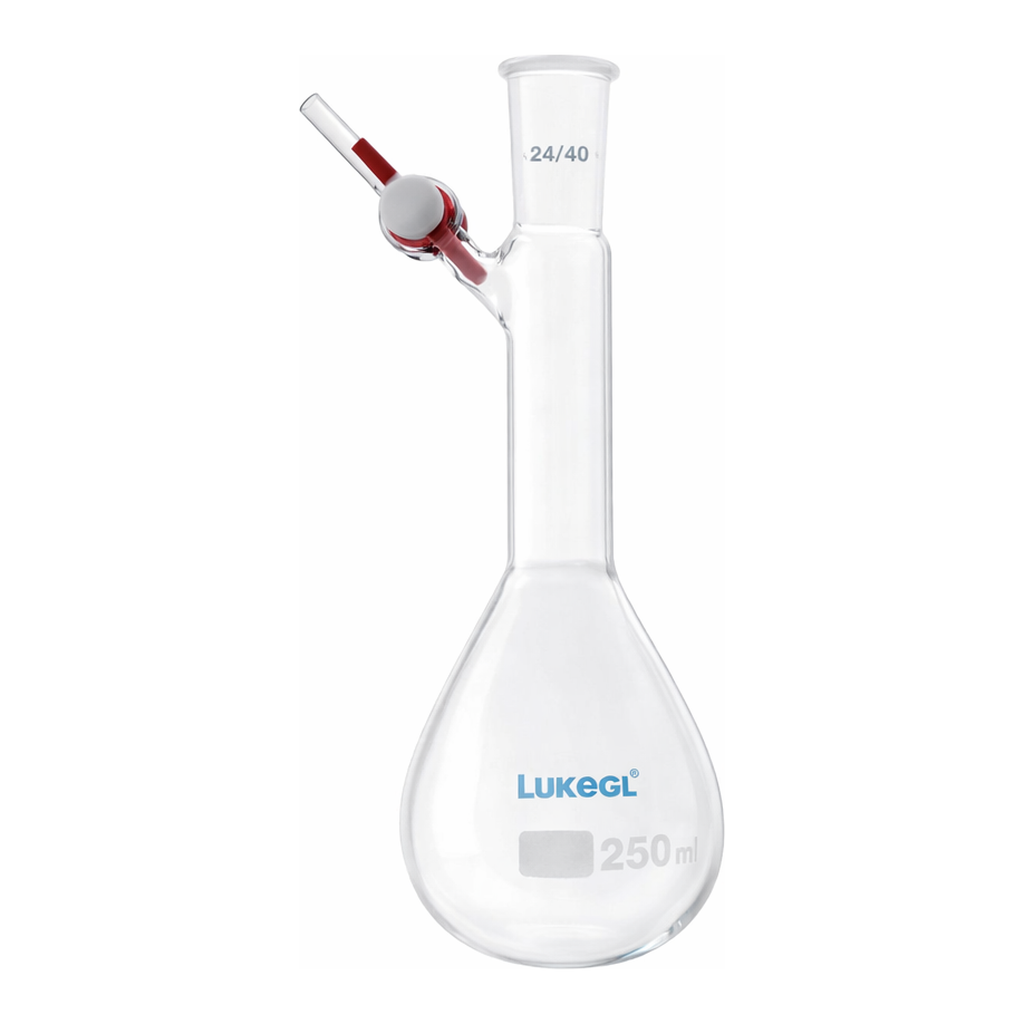 Schlenk Kjeldahl Reaction and Storage Flask 킬달형 쉬링크 플라스크, LukeGL