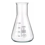 Erlenmeyer Flask, Wide-neck, Simax 광구 삼각 플라스크