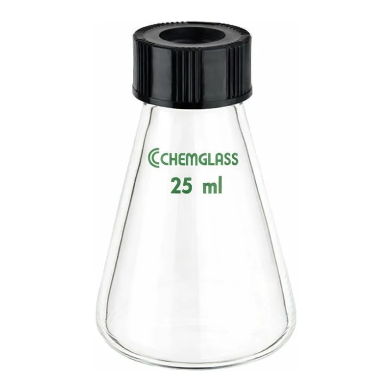 Erlenmeyer Flask with Screw Cap 스크류캡 삼각 플라스크