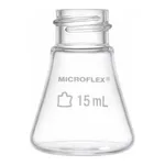 Threaded Erlenmeyer Flask, Kimble 캡 삼각 플라스크, MICROFLEX