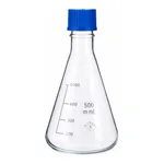 Erlenmeyer Flask with Screwcap, Simax 스크류 캡 삼각 플라스크