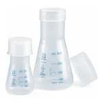 PP Erlenmeyer Flask with Screwcap PP 캡 삼각 플라스크