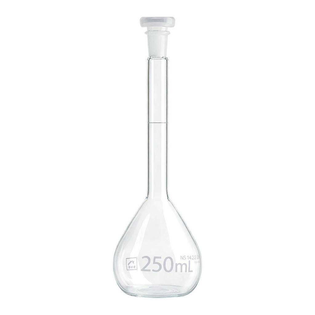 Volumetric Flask, Class A, BLAUBRAND 메스 용량 플라스크, Batch 보증서 포함