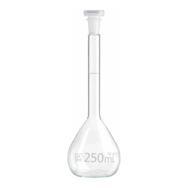 Volumetric Flask, Class A, BLAUBRAND 메스 용량 플라스크, Batch 보증서 포함