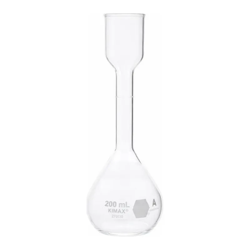 ASTM Kohlrausch Volumetric Flask, Kimble ASTM 광구 메스 용량 플라스크, Class A