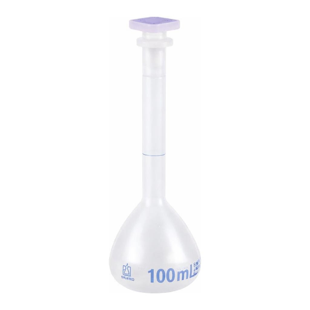 PMP Volumetric Flask with Stopper PMP 메스 용량 플라스크, 스토퍼형, Class B