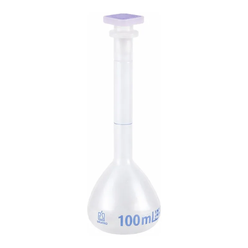 PMP Volumetric Flask with Stopper PMP 메스 용량 플라스크, 스토퍼형, Class B