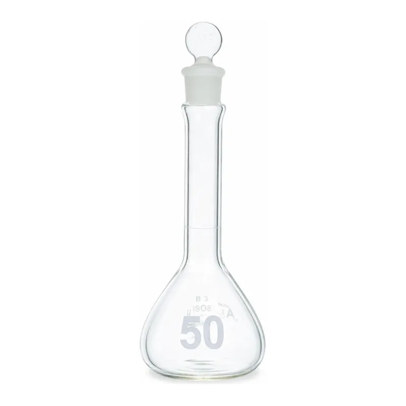 ASTM Heavy Duty Wide Mouth Volumetric Flask, Kimble헤비월 광구 메스 용량 플라스크, Class A