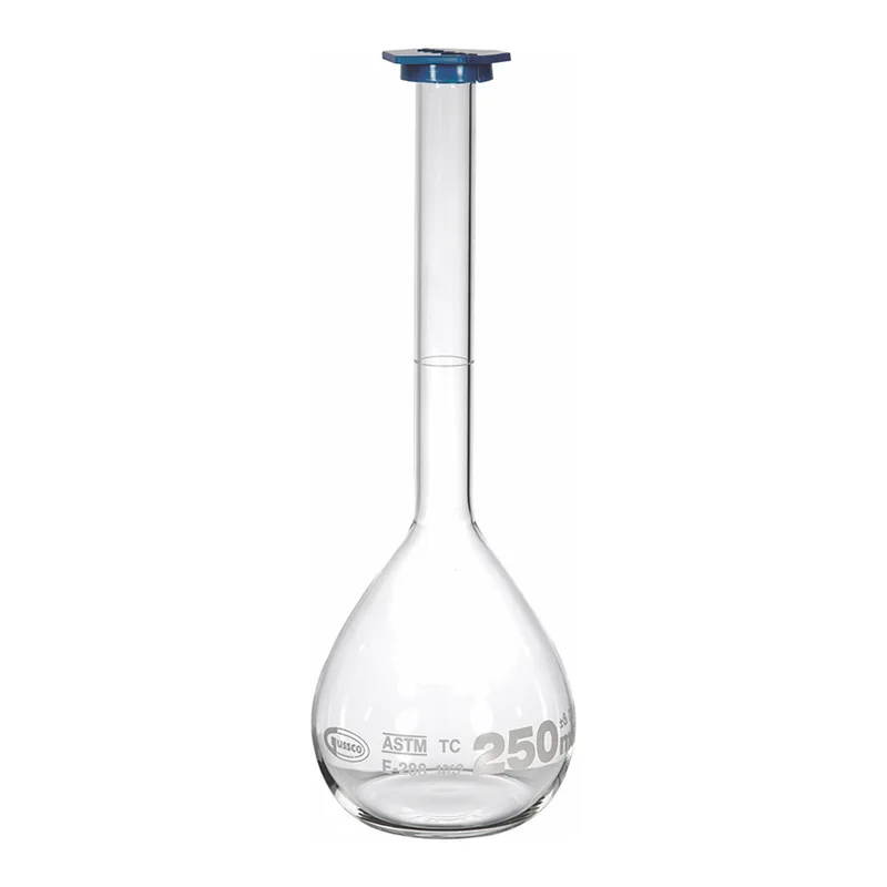 Snap Cap Volumetic Flask 스냅캡 메스 용량 플라스크, ASTM Class B