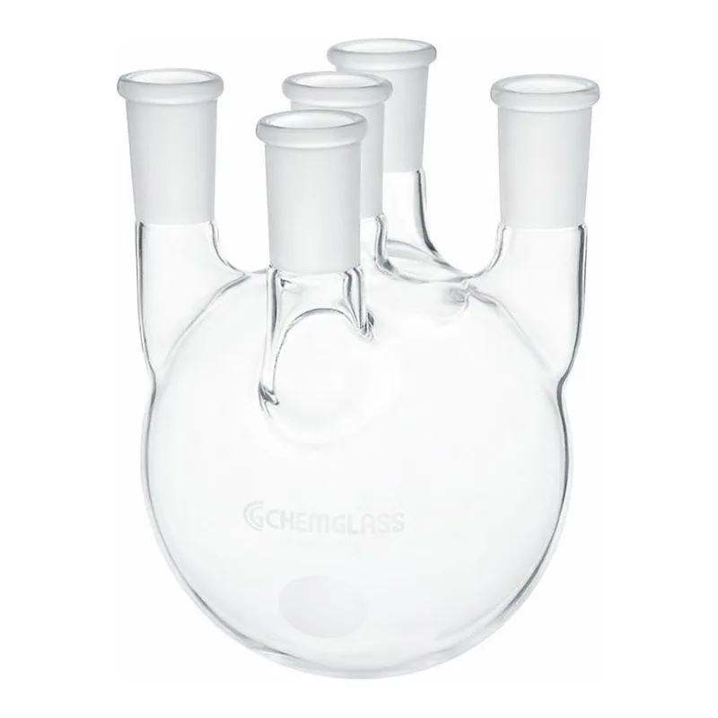 5-Neck Heavy-wall Round Bottom Flask 5구 헤비월 환저 플라스크