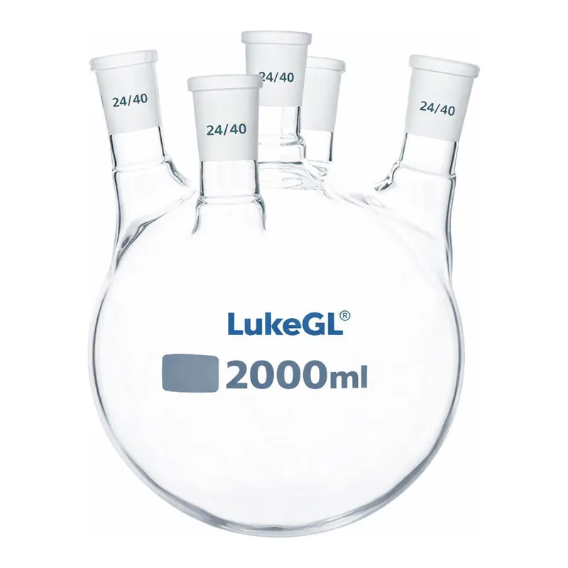 5-Neck Round-Bottom Flask 5구 환저 플라스크, LukeGL