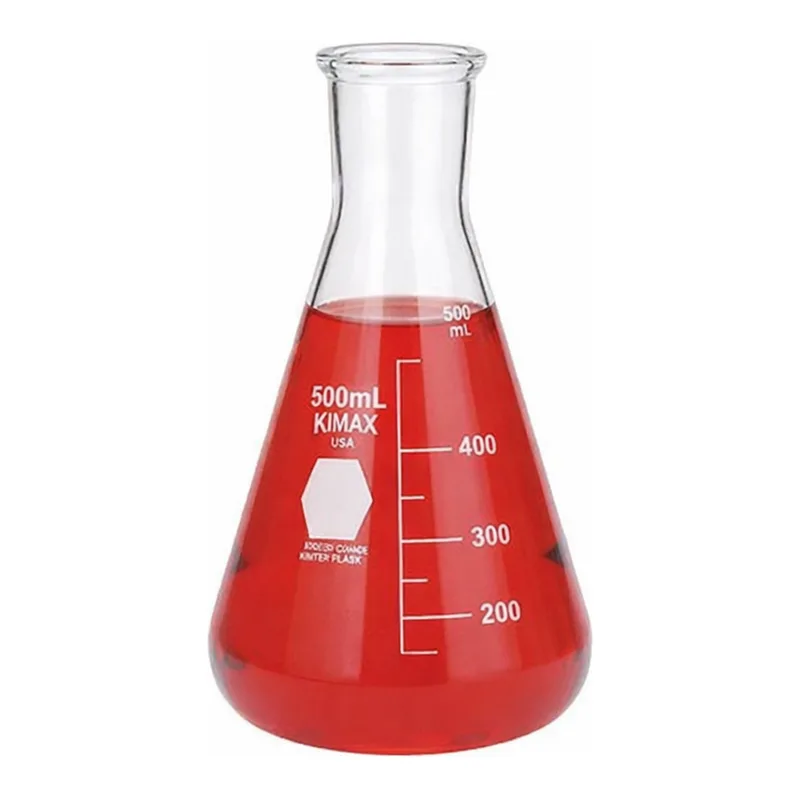 Heavy Wall Erlenmeyer Flask, Kimble 헤비월 삼각 플라스크