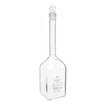 ASTM Square Volumetric Flask, Kimble ASTM 사각형 메스 용량 플라스크, Class A