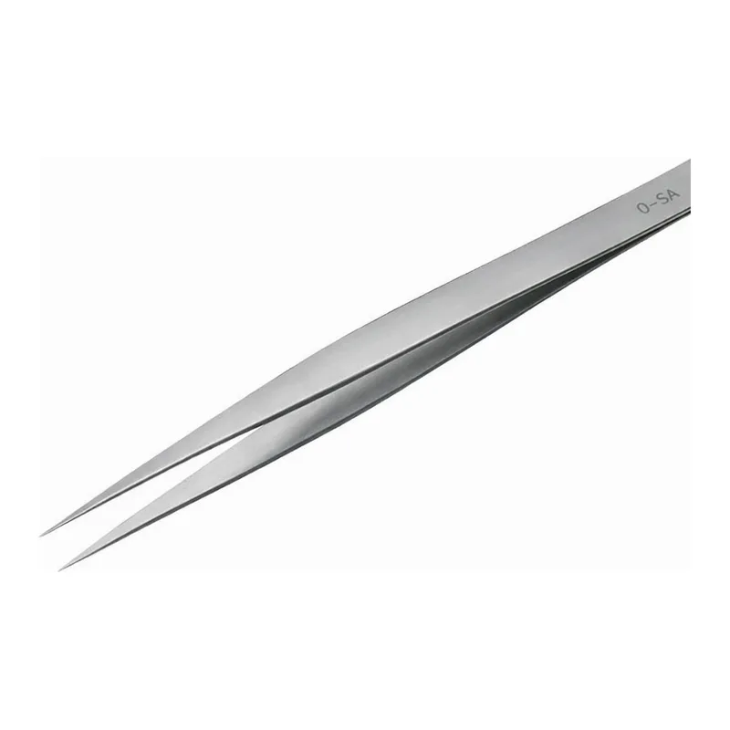 Fine Straight Pointed Tweezer 고정밀 트위저, Rubis,RU-0-SA