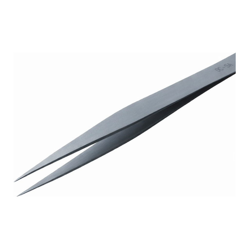Fine Straight Pointed Tweezer 고정밀 트위저, Rubis,RU-0C-9-SA
